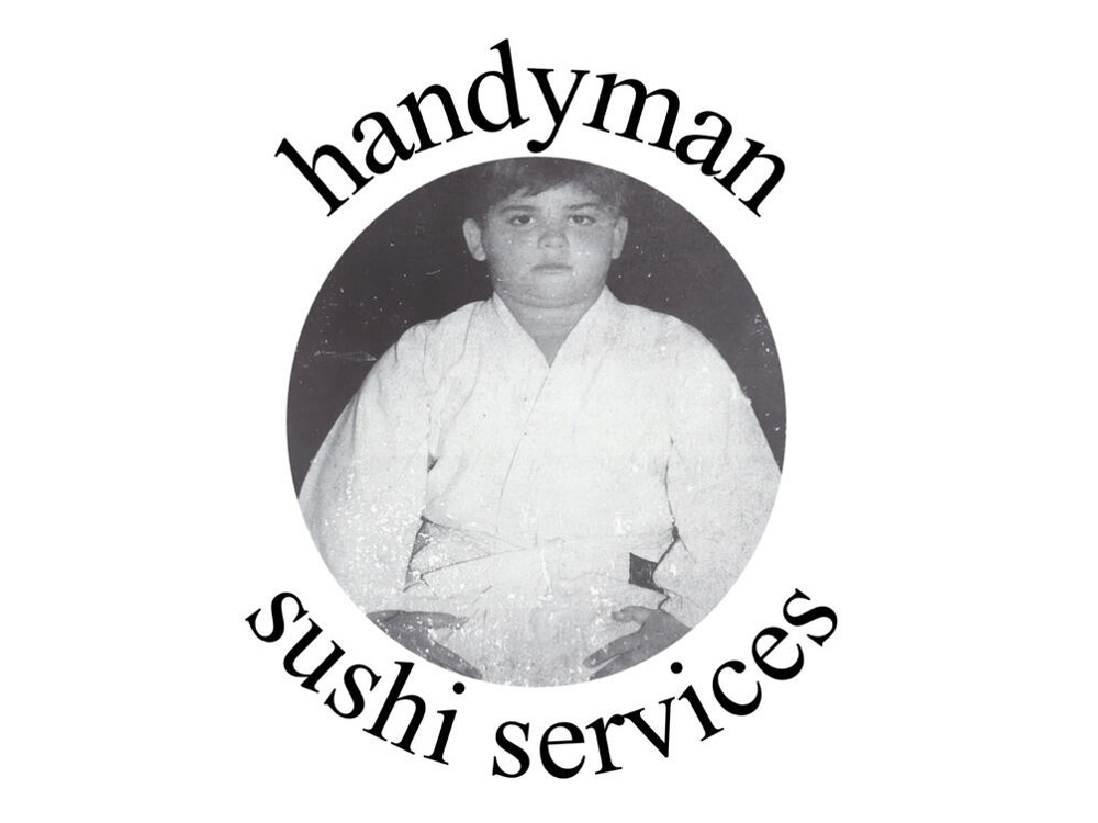 Handyman Sushi Services logo and visual identity, created by Pedro